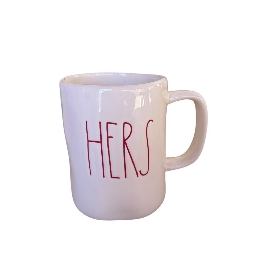 Rae Dunn Coffee Mug HERS Artisan Collection Farmhouse Cup
